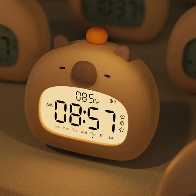 Sveglia digitale orsetto per bambina