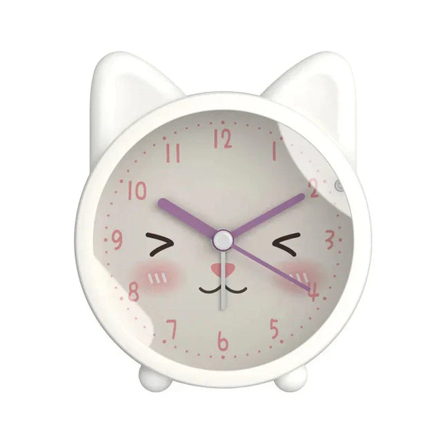 Sveglia analogica gatto per bambina