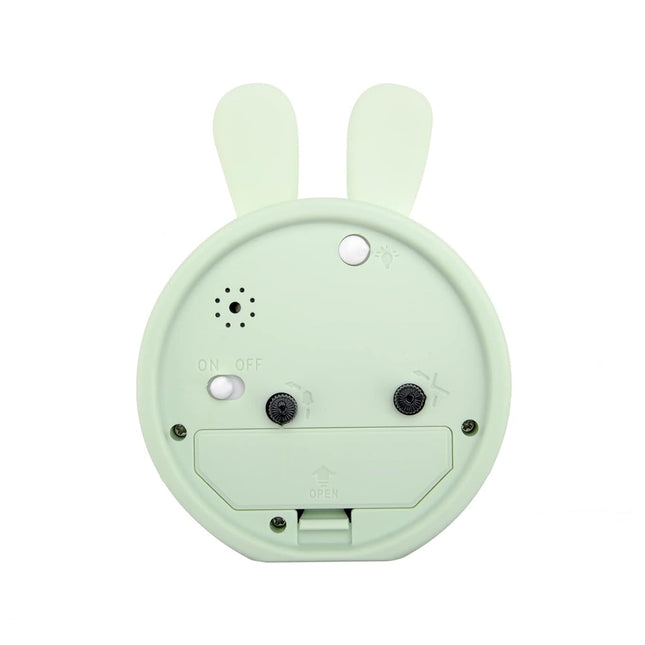 Sveglia coniglietto analogica per bambina