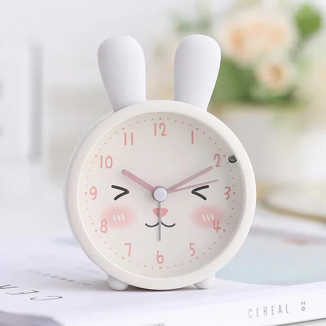 Sveglia coniglietto analogica per bambina
