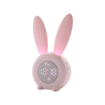 Sveglia coniglio luminosa per ragazza