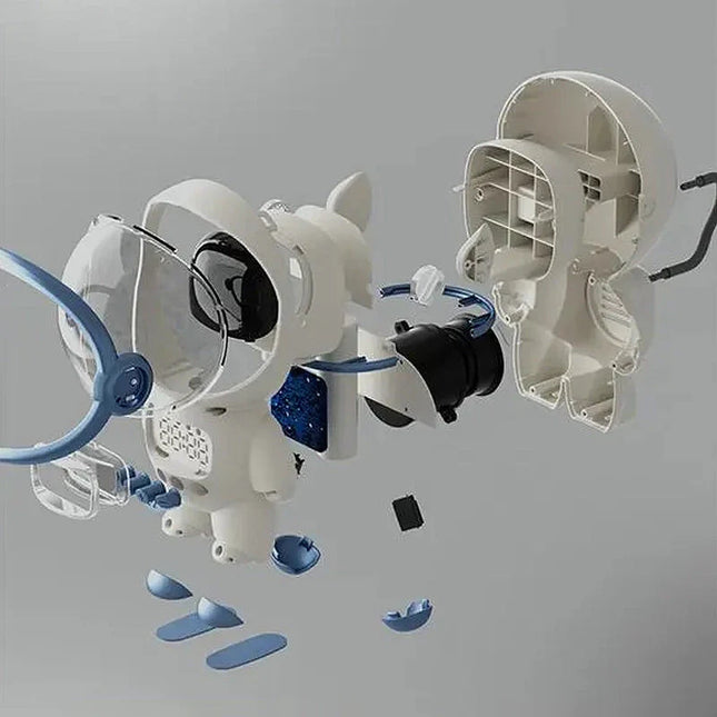 Sveglia astronauta digitale per ragazzo