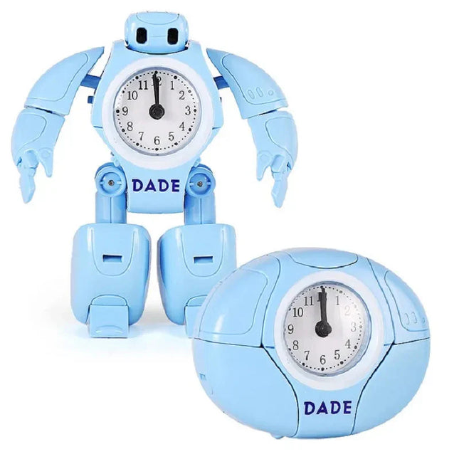 Sveglia robot trasformabile per bambino