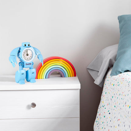 Sveglia robot trasformabile per bambino