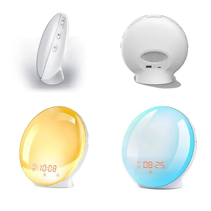 Sveglia luminosa smart con radio FM