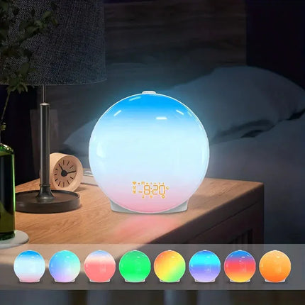 Sveglia luminosa smart con radio FM
