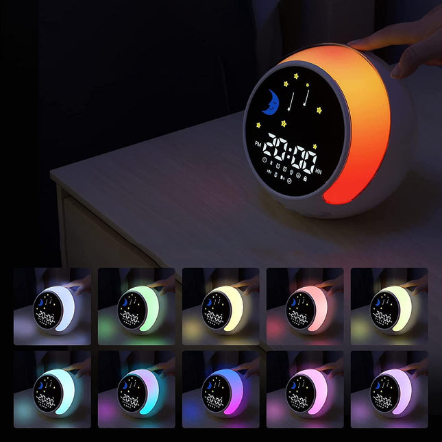 Sveglia notturna per bambini con luce