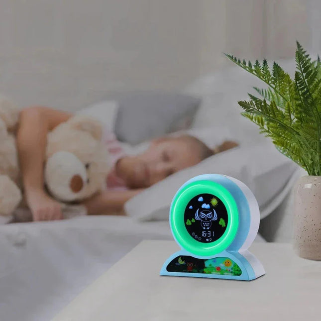 Sveglia gufo indicatore sonno bambini