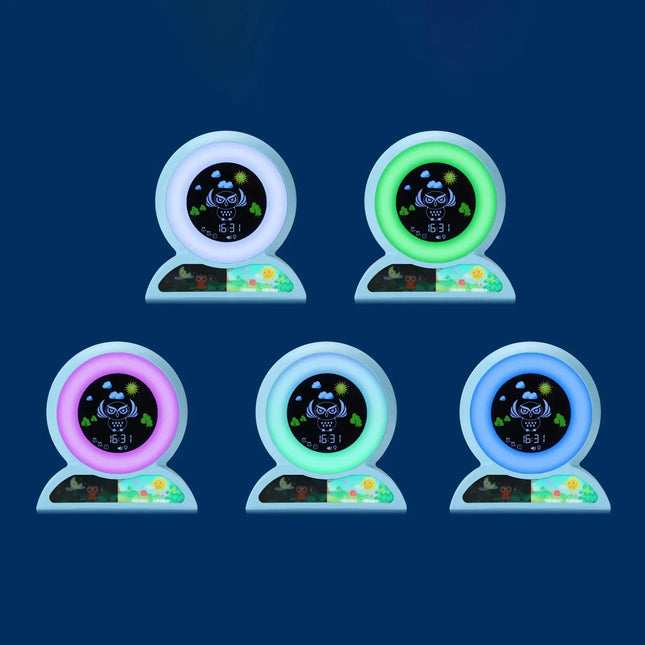 Sveglia gufo indicatore sonno bambini