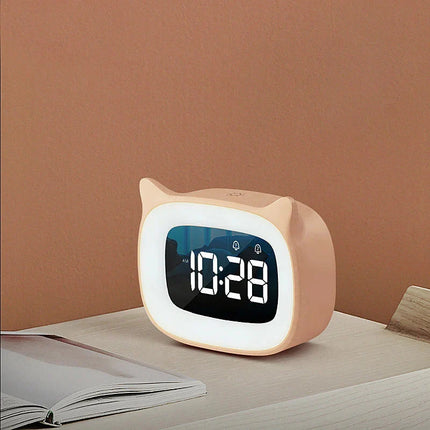 Sveglia educativa per bambini rosa