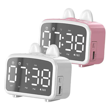 Sveglia coniglietto digitale con termometro