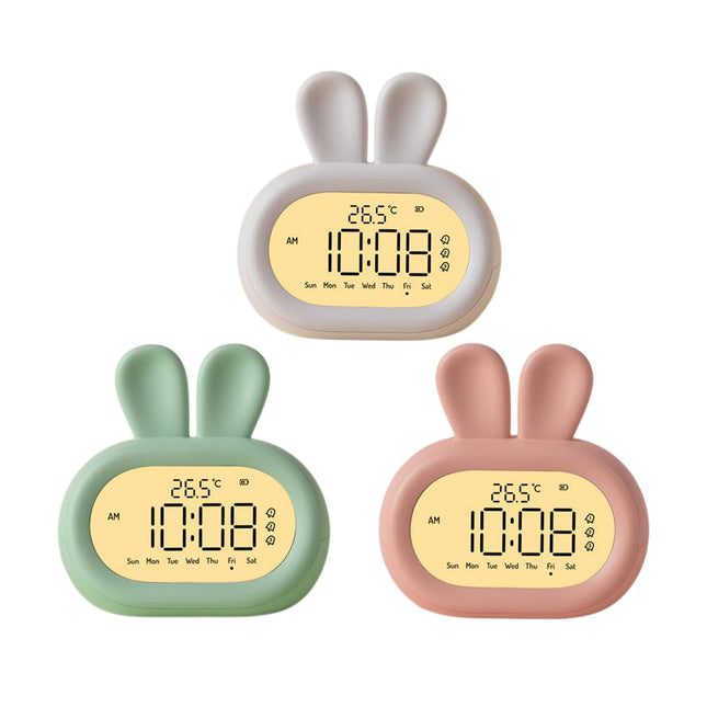 Sveglia coniglio con luce notturna