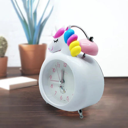 Sveglia unicorno analogica per bambina