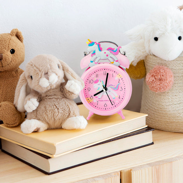 Sveglia unicorno luminosa per bambina