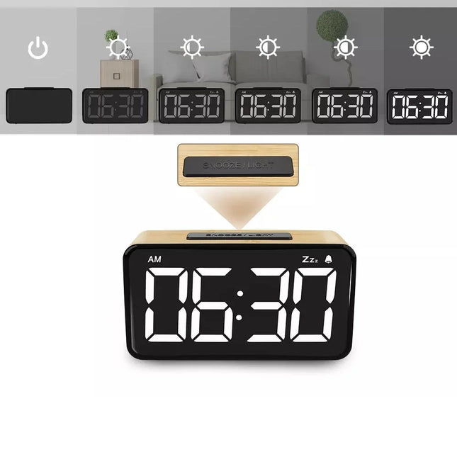 Sveglia luminosa con numeri grandi