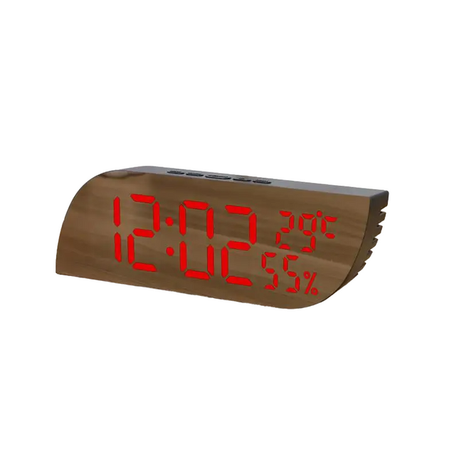 Sveglia digitale luminosa alimentata a batteria