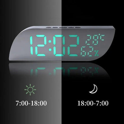 Sveglia digitale luminosa alimentata a batteria