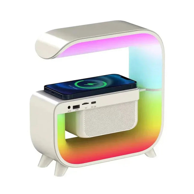 Lampada sveglia RGB con cassa Bluetooth