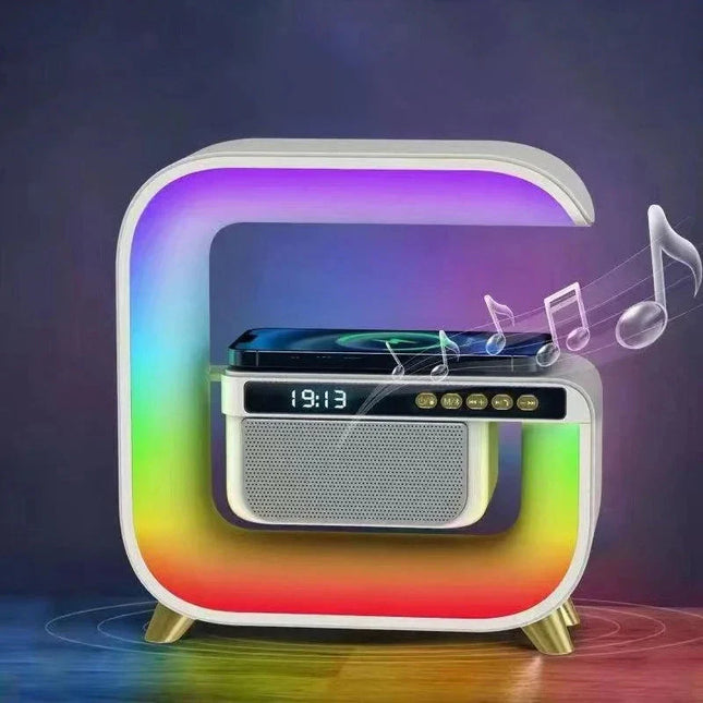 Lampada sveglia RGB con cassa Bluetooth