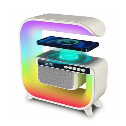 Lampada sveglia RGB con cassa Bluetooth
