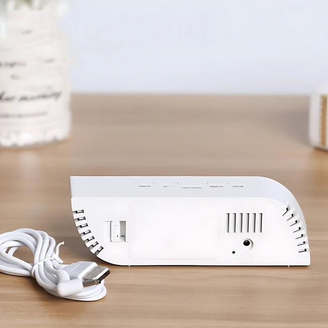 Sveglia digitale luminosa design moderno