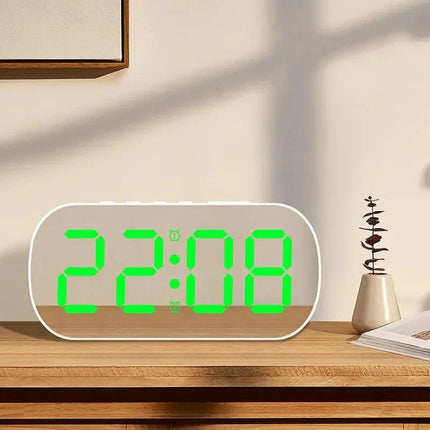 Sveglia a specchio con numeri grandi
