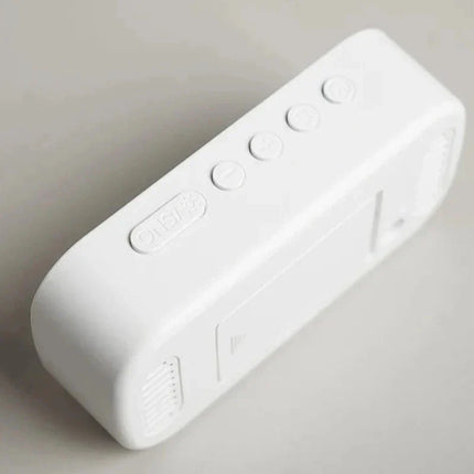 Sveglia digitale a specchio con cavo