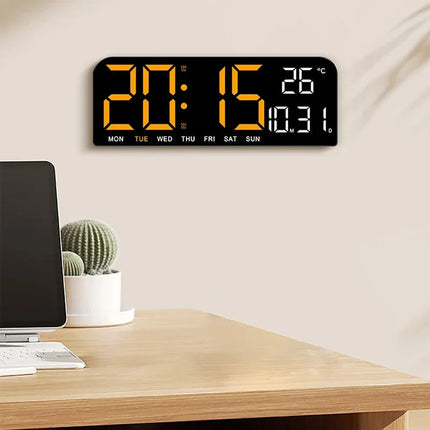 Sveglia digitale LED da comodino