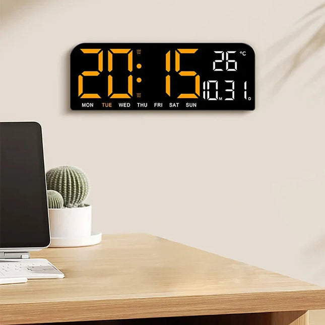 Sveglia digitale LED da comodino