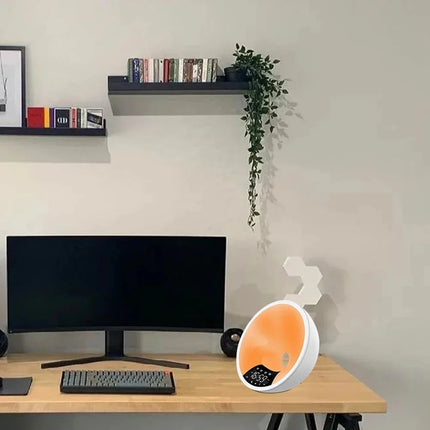 Sveglia con simulatore alba e suoni