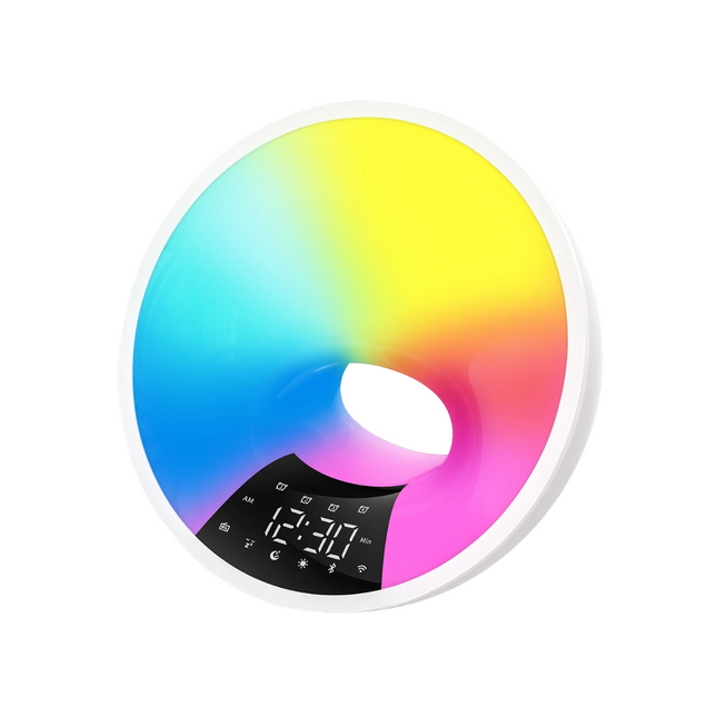 Sveglia con simulatore alba e suoni