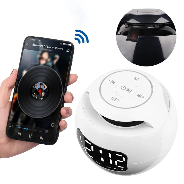 Sveglia luminosa con doppio allarme