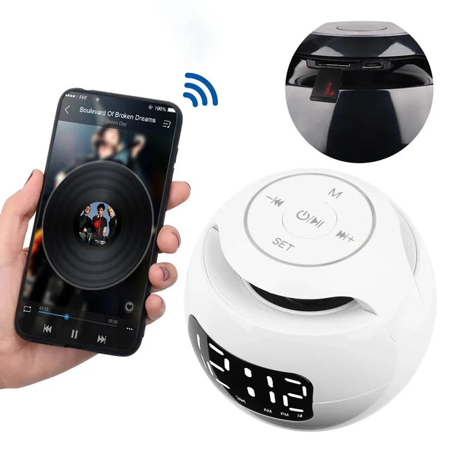 Sveglia luminosa con doppio allarme