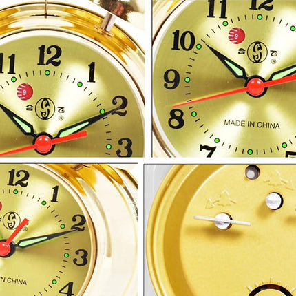 Sveglia classica meccanica con campanelli