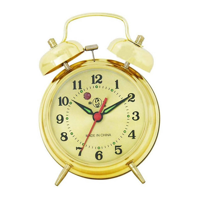 Sveglia classica meccanica con campanelli