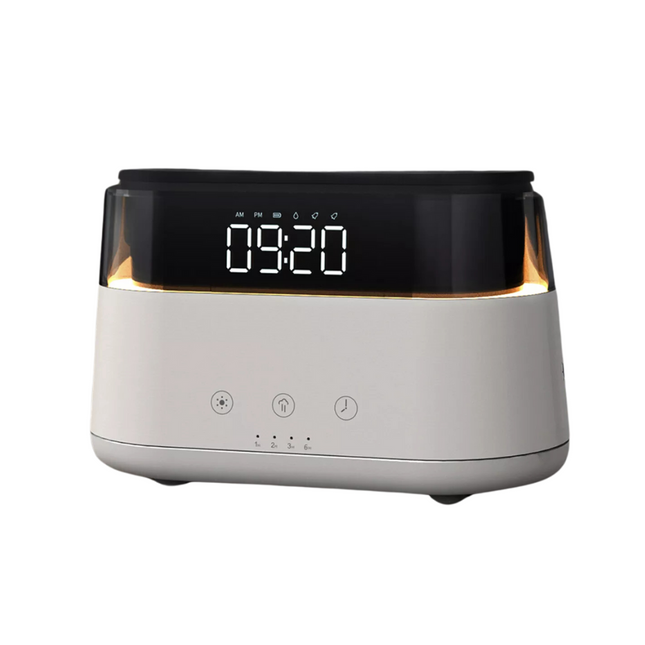 Sveglia digitale con diffusore di aromi