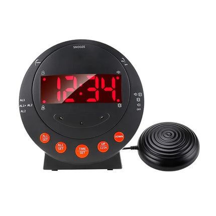 Sveglia con vibrazione per sordi nera