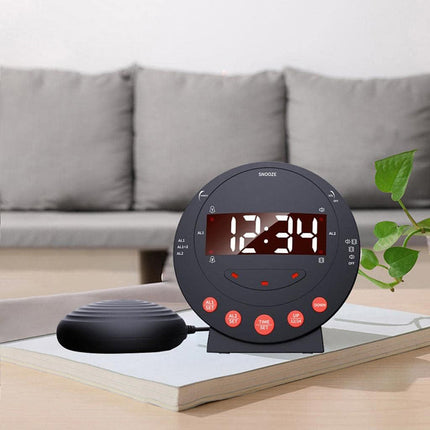 Sveglia con vibrazione per sordi nera