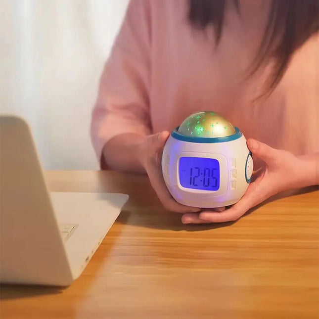 Sveglia con proiettore di stelle