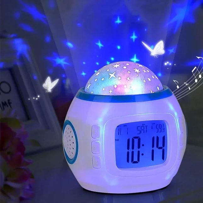 Sveglia con proiettore di stelle