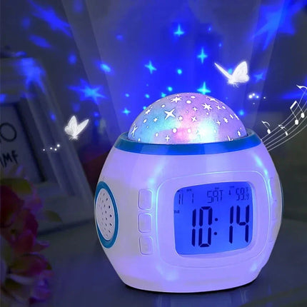 Sveglia con proiettore di stelle