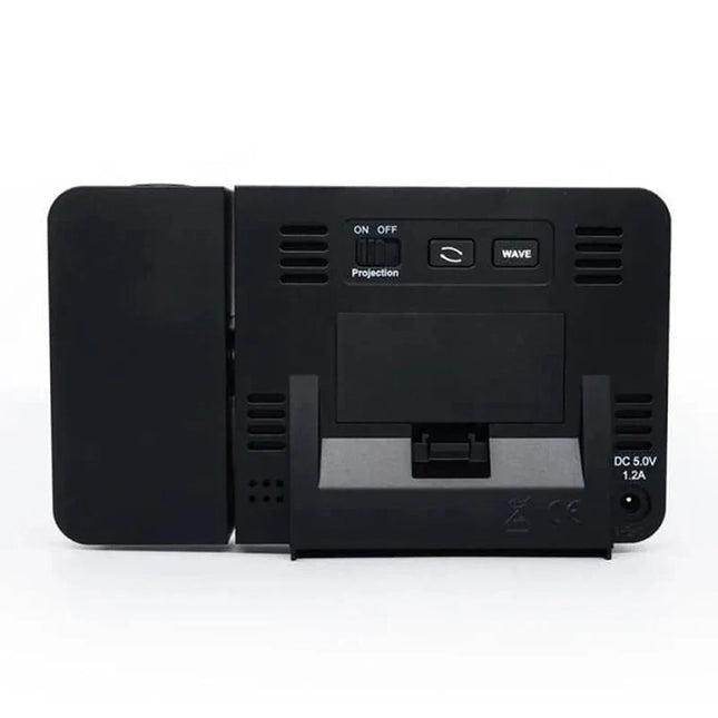 Sveglia con proiezione ora e temperatura