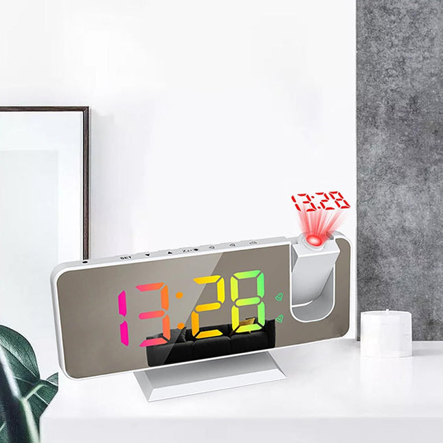 Sveglia elettrica con proiezione ora soffitto
