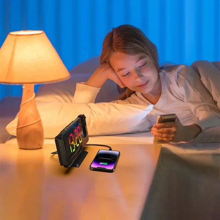 Sveglia elettrica con proiezione ora soffitto