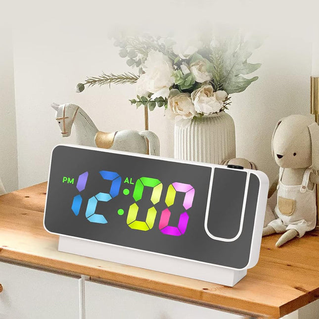 Sveglia digitale con proiettore e USB