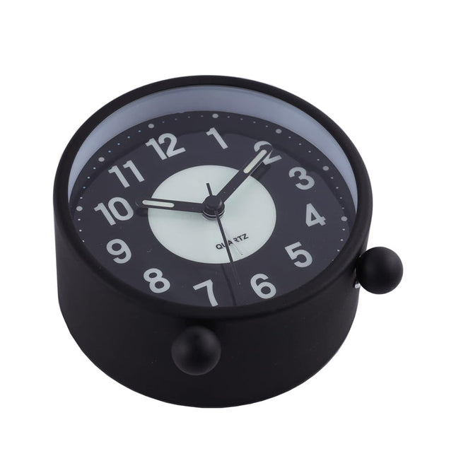 Sveglia rotonda analogica a batteria