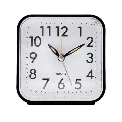 Sveglia quadrata analogica e silenziosa