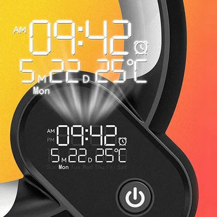 Sveglia luce alba con suoni naturali