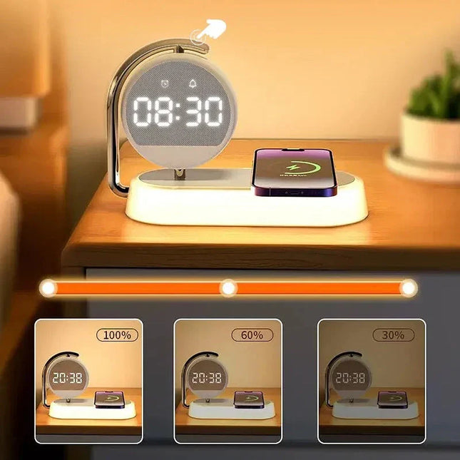 Sveglia alba con caricatore wireless