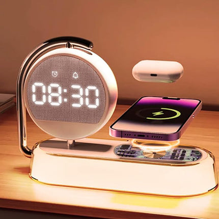 Sveglia alba con caricatore wireless